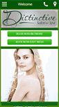 Mobile Screenshot of distinctivesalonandspa.com